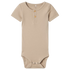 Name it body in rib met korte mouwen - Kab - Pure Cashmere - Body - MamaMilla
