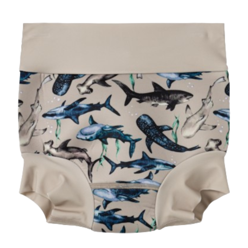 Name It Zwemkleding - Zilo - Sharks - Pure Cashmere - Zwemkleding - MamaMilla