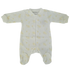 Fixoni jumpsuit/nachtpakje met voetjes - Nieuw Nadja - Slak - Wit - Jumpsuit - MamaMilla