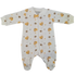 Fixoni jumpsuit/nachtpakje met voetjes - Nieuw Nadja - Bosdier - Wit - Jumpsuit - MamaMilla