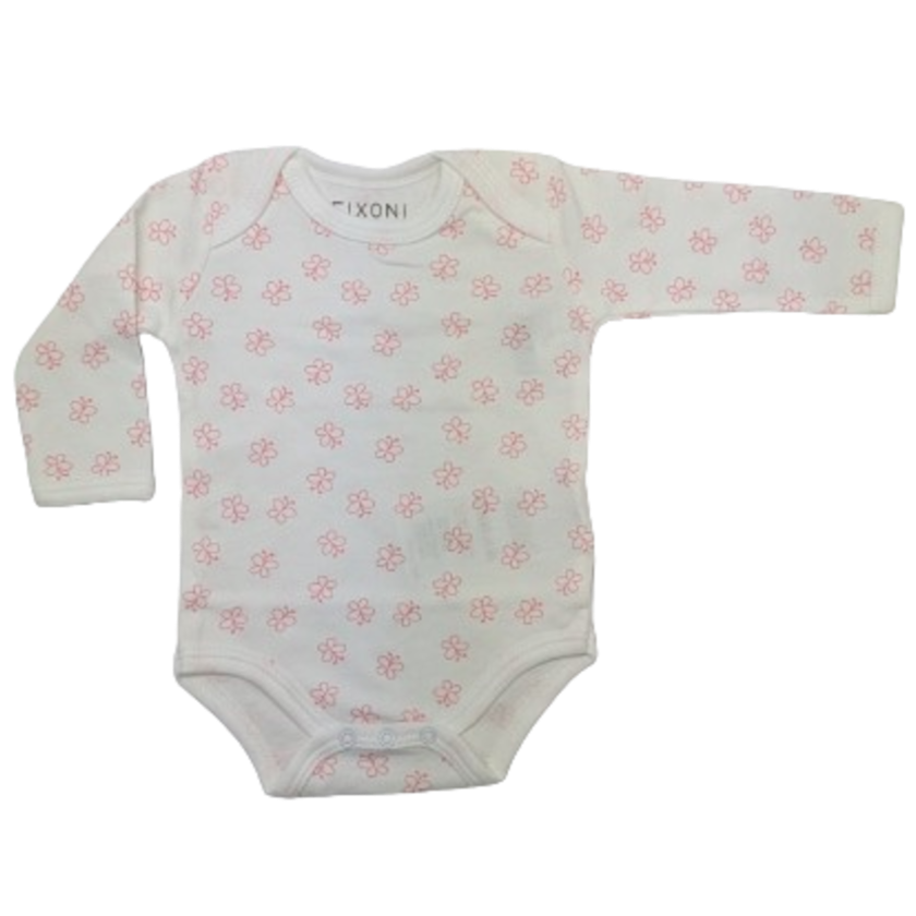 Fixoni body - Nieuw Nadja - Vlinder - Wit - Kleding - MamaMilla