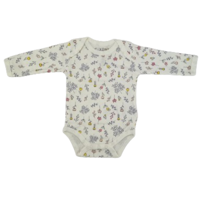 Fixoni body - New Nadja - Bloemen - Wit - Kleding - MamaMilla