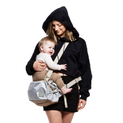 Love radius - CaravanBag - Multibag en heupdrager in één - Grijs - Luiertas - MamaMilla