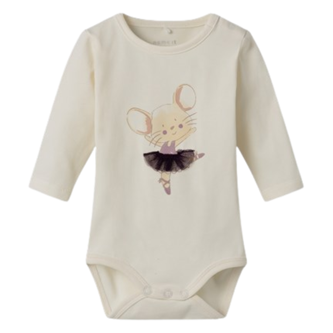 Name it body met tule detail - Ryra - Ballerina muis - Jetstream - Body - MamaMilla