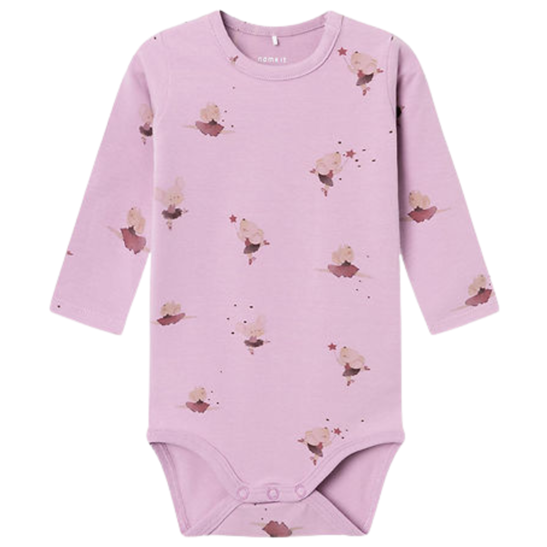 Noem het lichaam - Ryraja - Ballerina Muis - Lavendelmist - Lichaam - MamaMilla