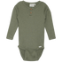 Minymo Body in Rib - Diep Lichen Groen - Body - MamaMilla