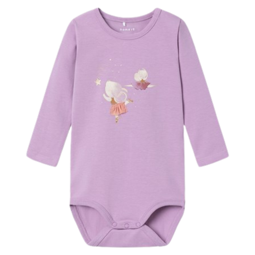 Name it body met tule detail - Ryra - Ballerina Mouse - Lavender Mist - Body - MamaMilla