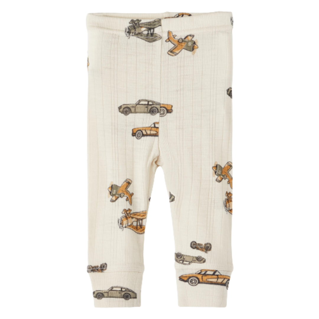 Name it leggings in wol - Motief - Moonbeam - Broek - MamaMilla
