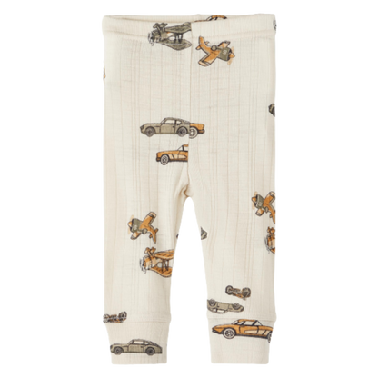 Name it leggings in wol - Motief - Moonbeam - Broek - MamaMilla