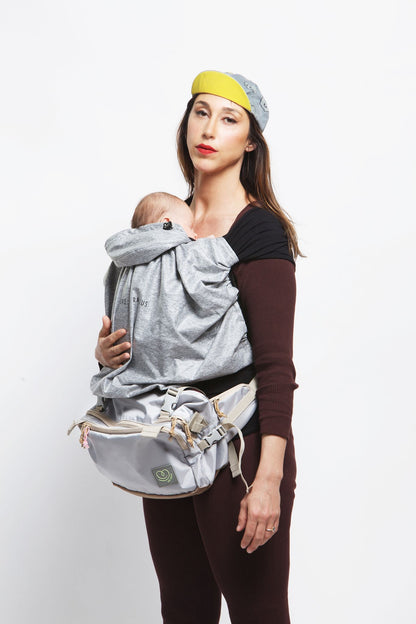 Love radius - CaravanBag - Multibag en heupdrager in één - Grijs - Luiertas - MamaMilla