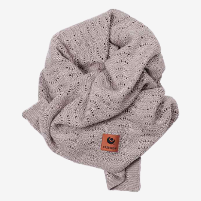 EasyGrow babydeken met bamboe en wol - Zand - Babydeken - MamaMilla