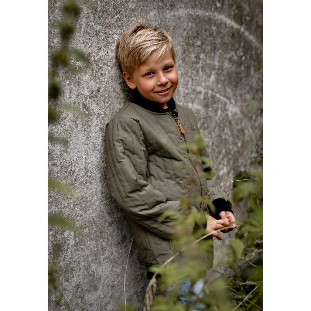 Mikk-Line thermische jas - Dusty Olive - Thermische kleding - MamaMilla