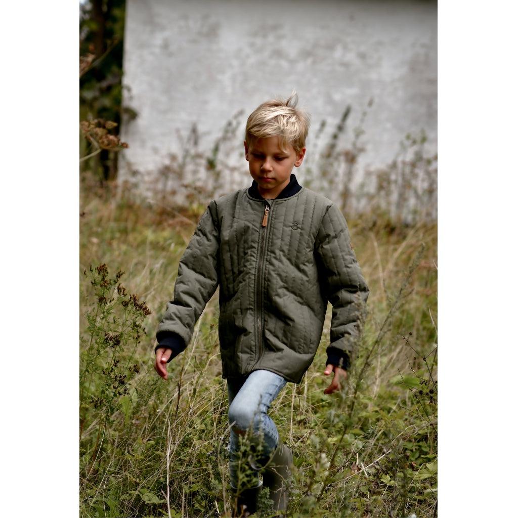 Mikk-Line thermische jas - Dusty Olive - Thermische kleding - MamaMilla