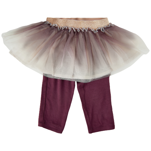 Minymo legging met tule rok - broek - MamaMilla