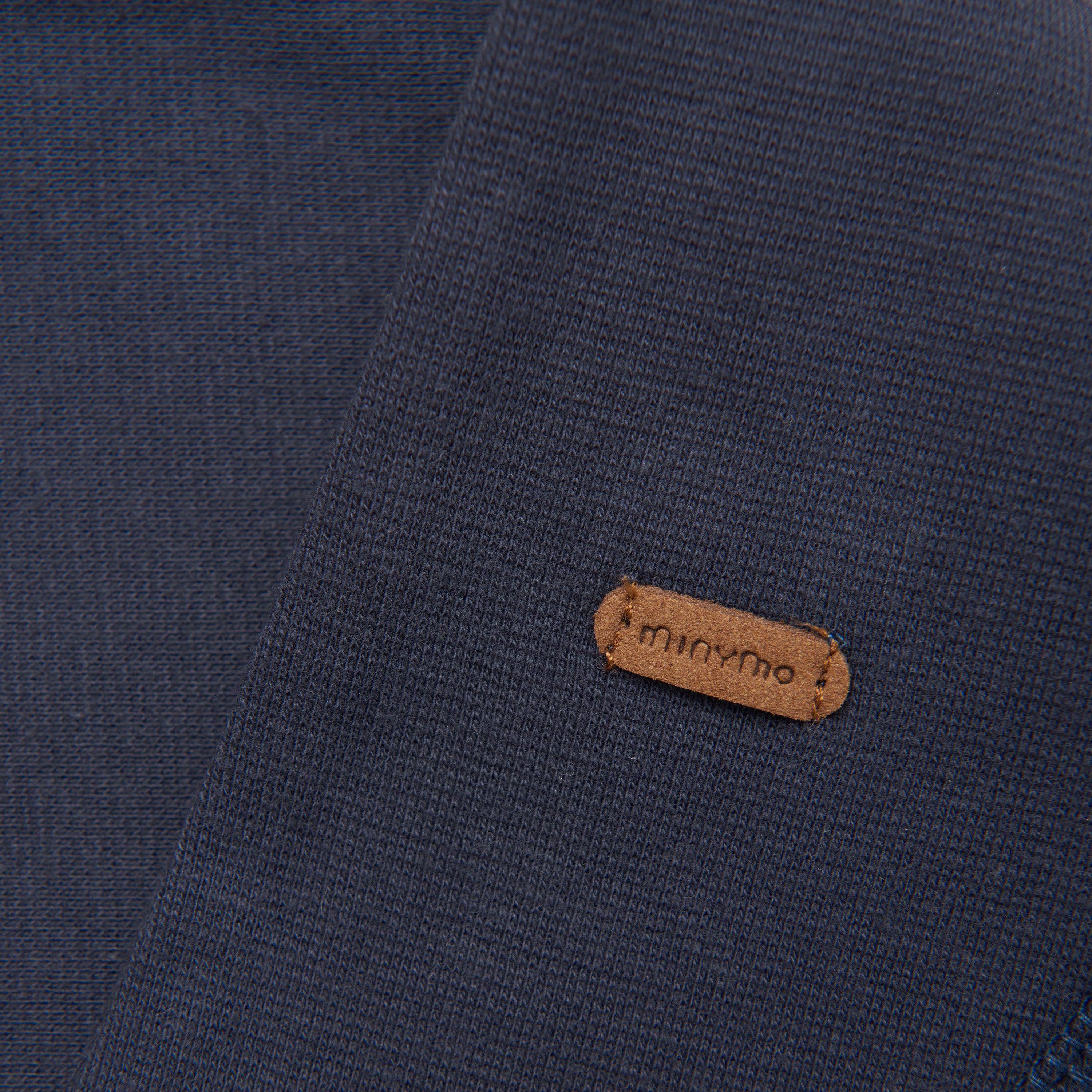 Minymo Dino hoed - Blauwe nachten - wollen hoed - MamaMilla