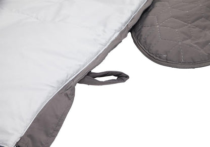 EasyGrow reistas/slaapzak - Exclusive - Grey Solid - Reistas - MamaMilla
