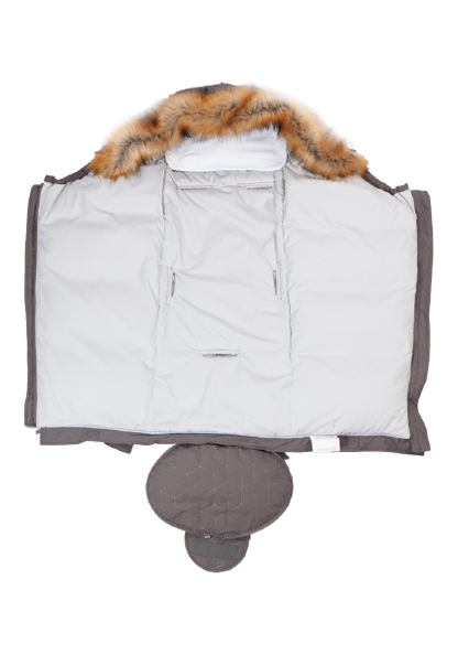 EasyGrow reistas/slaapzak - Exclusive - Grey Solid - Reistas - MamaMilla