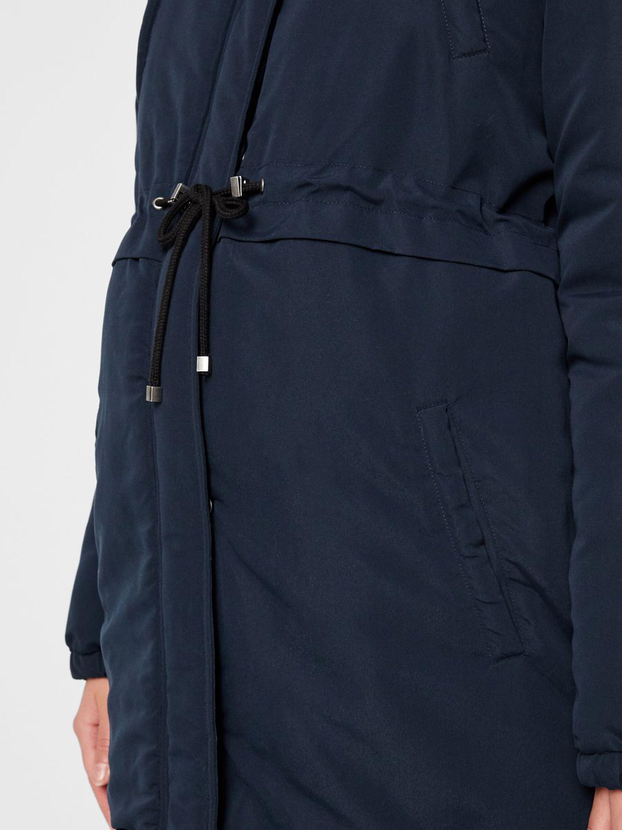 Mamalicious Zwangerschapsparkajas - Jessa - Marineblauwe blazer - Zwangerschapsjas - MamaMilla