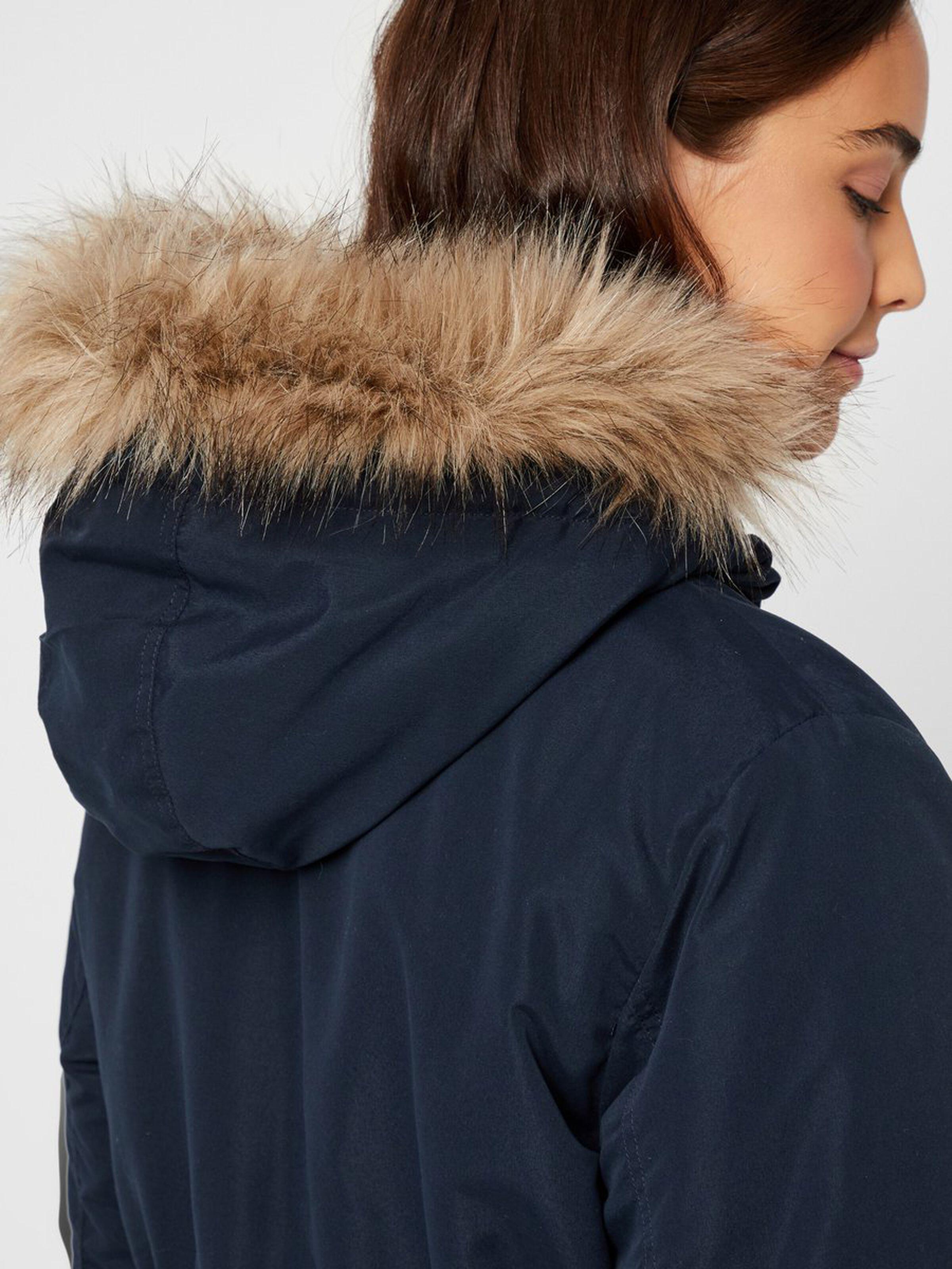 Mamalicious Zwangerschapsparkajas - Jessa - Marineblauwe blazer - Zwangerschapsjas - MamaMilla