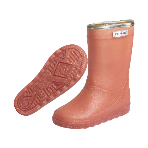 Een FANT rubberlaarzen met glitters - Metallic roze - schoenen - MamaMilla