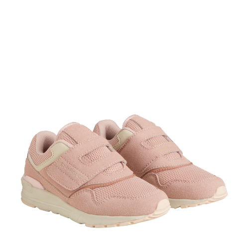 Een FANTASTISCHE lichtgewicht sneakers met klittenband - Misty Rose - schoenen - MamaMilla
