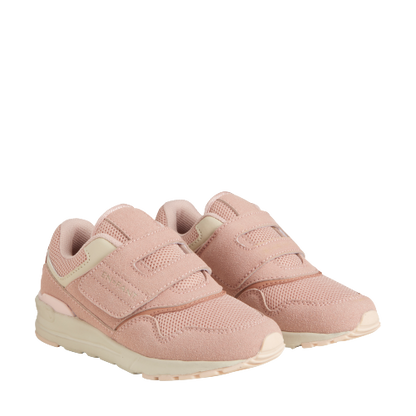 Een FANTASTISCHE lichtgewicht sneakers met klittenband - Misty Rose - schoenen - MamaMilla