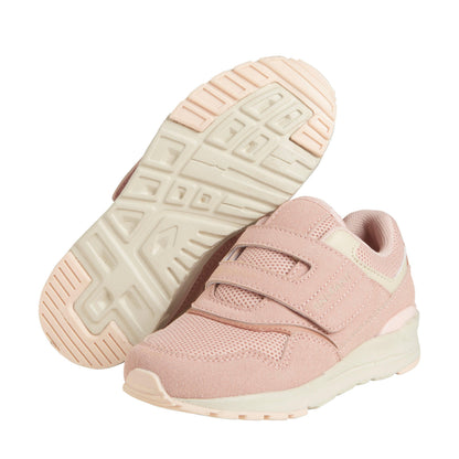 Een FANTASTISCHE lichtgewicht sneakers met klittenband - Misty Rose - schoenen - MamaMilla
