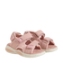 Een FABELACHTIGE lichtgewicht klittenbandsandalen - Misty Rose - Schoenen - MamaMilla