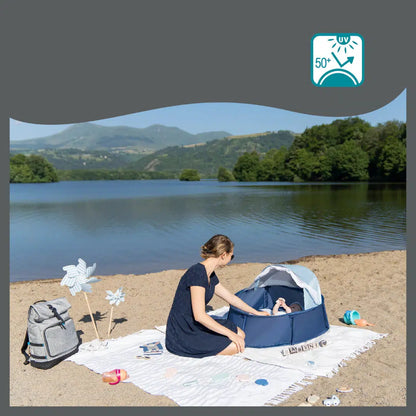 Babymoov 3in1 UV-tent - Mariniére Babyni - UV-tent - MamaMilla