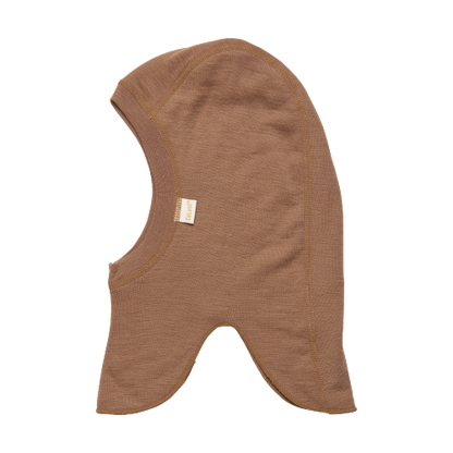 CeLaVi olifantenmuts in wol (dubbellaags) - Coca Mocha Melange - wollen muts - MamaMilla