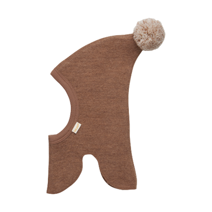 CeLaVi wollen olifantenhoed - Coca Mocha Melange - wollen muts - MamaMilla
