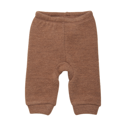 CeLaVi broek van wol - Coca Mocha Melange - Wollen broek - MamaMilla