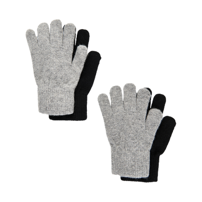 CeLaVi Magic Handschoenen 2-pack - Grijs - Handschoenen - MamaMilla