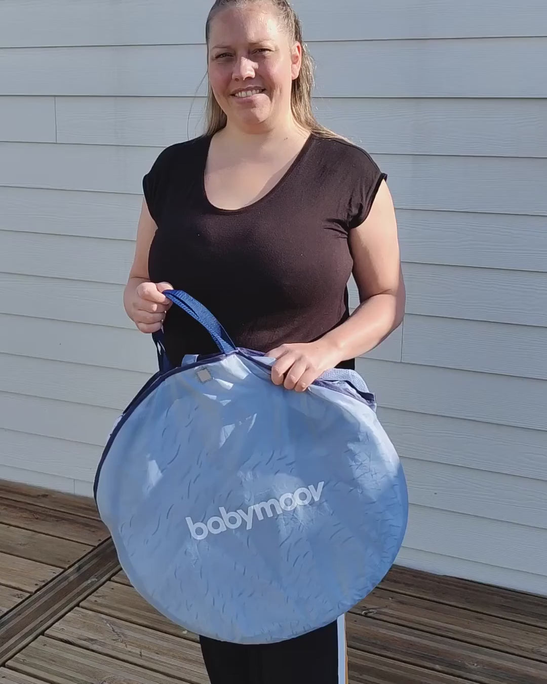 Babymoov UV-tent - Blauwe golven