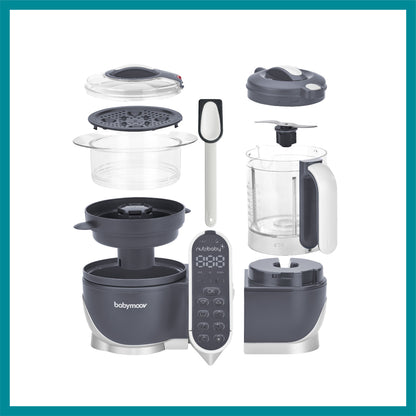 Babymoov Voedselautomaat - Nutribaby Plus - Grijs - Voedselautomaat - MamaMilla