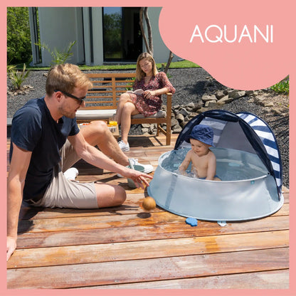 Babymoov 3in1 UV-tent - Mariniére Aquani - UV-tent - MamaMilla
