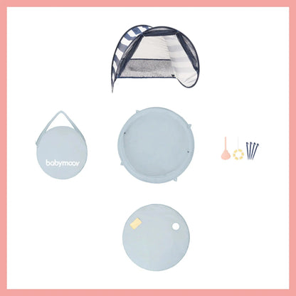 Babymoov 3in1 UV-tent - Mariniére Aquani - UV-tent - MamaMilla