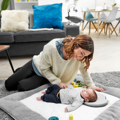 Babymoov Ergonomisch Babykussen (Loverest) - Grijs (0-4m) - Babyhoofdkussen - MamaMilla