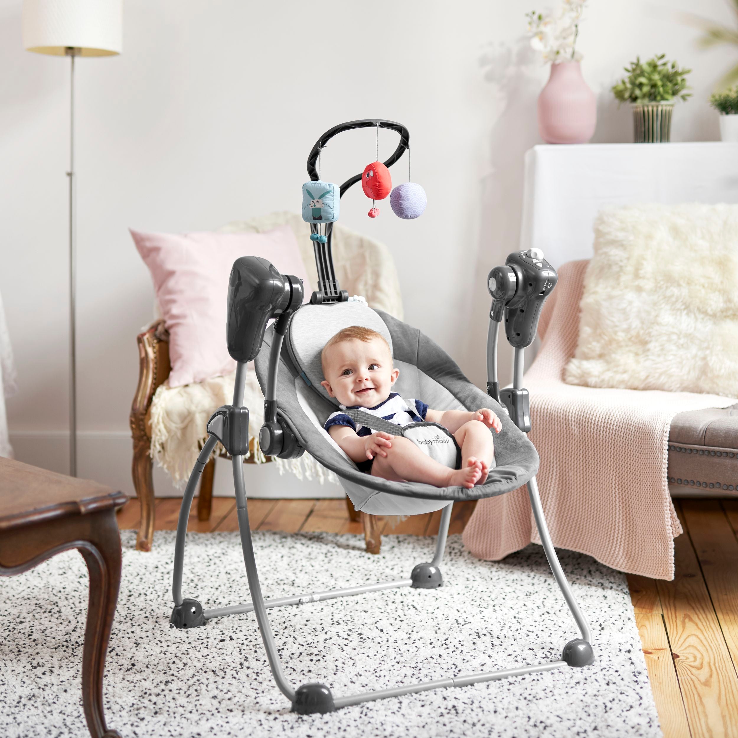 Babymoov Ergonomisch Babykussen (Loverest) - Grijs (0-4m) - Babyhoofdkussen - MamaMilla