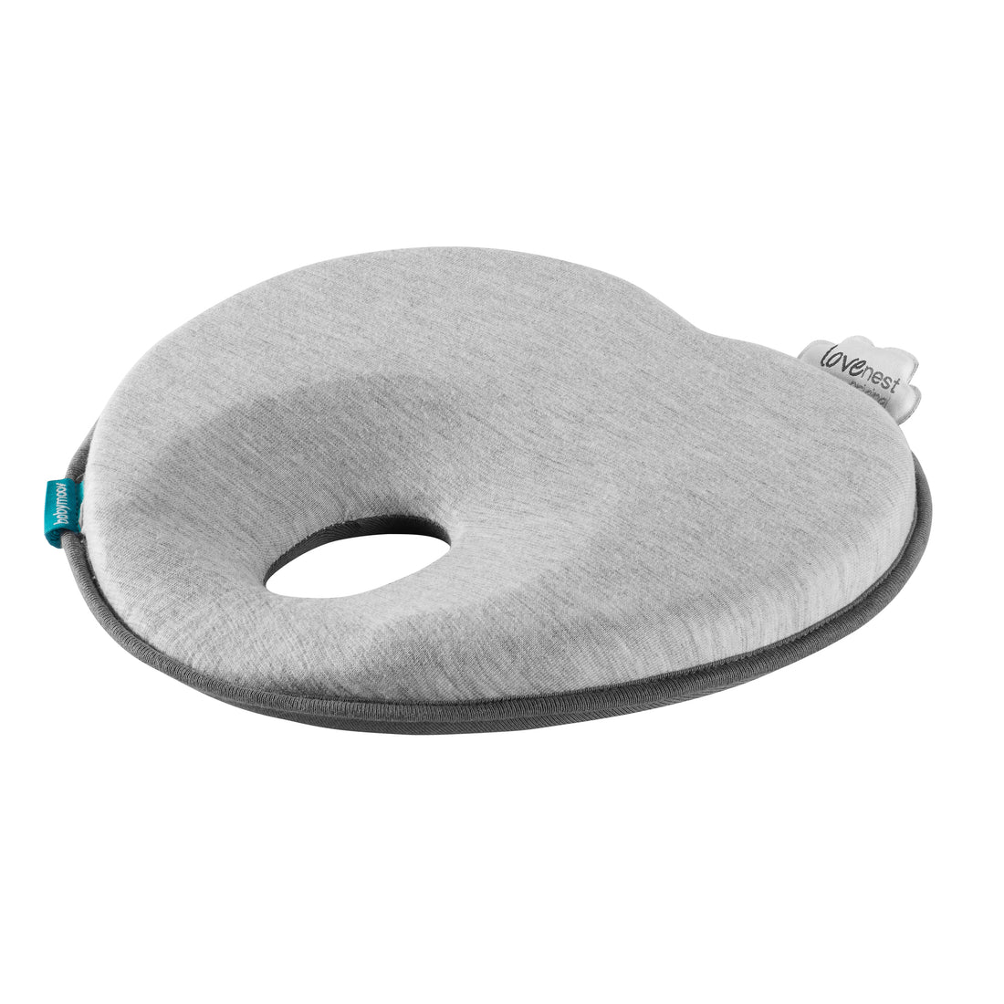 Babymoov Ergonomisch Babykussen (Loverest) - Grijs (0-4m) - Babyhoofdkussen - MamaMilla