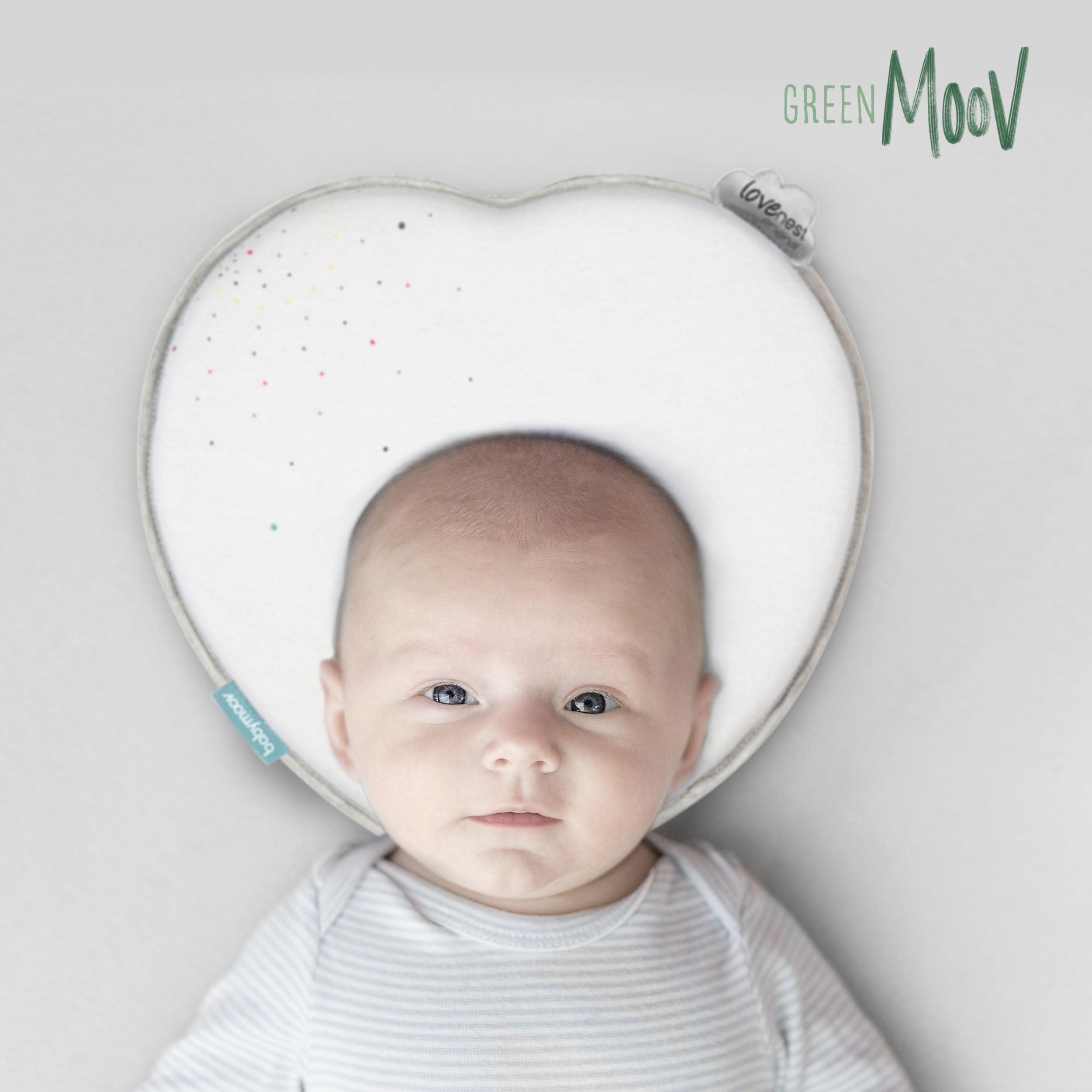 Babymoov Ergonomisch Babykussen (Loverest) - Wit (0-4m) - Babyhoofdkussen - MamaMilla