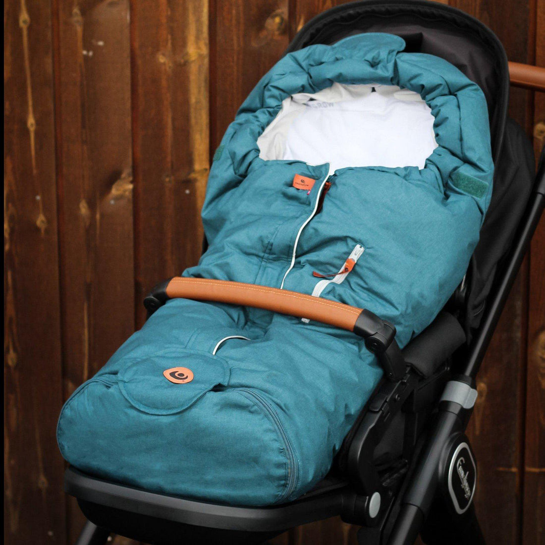 Easygrow HOOD NORSE reistas - Zeegroen - Reistas - MamaMilla