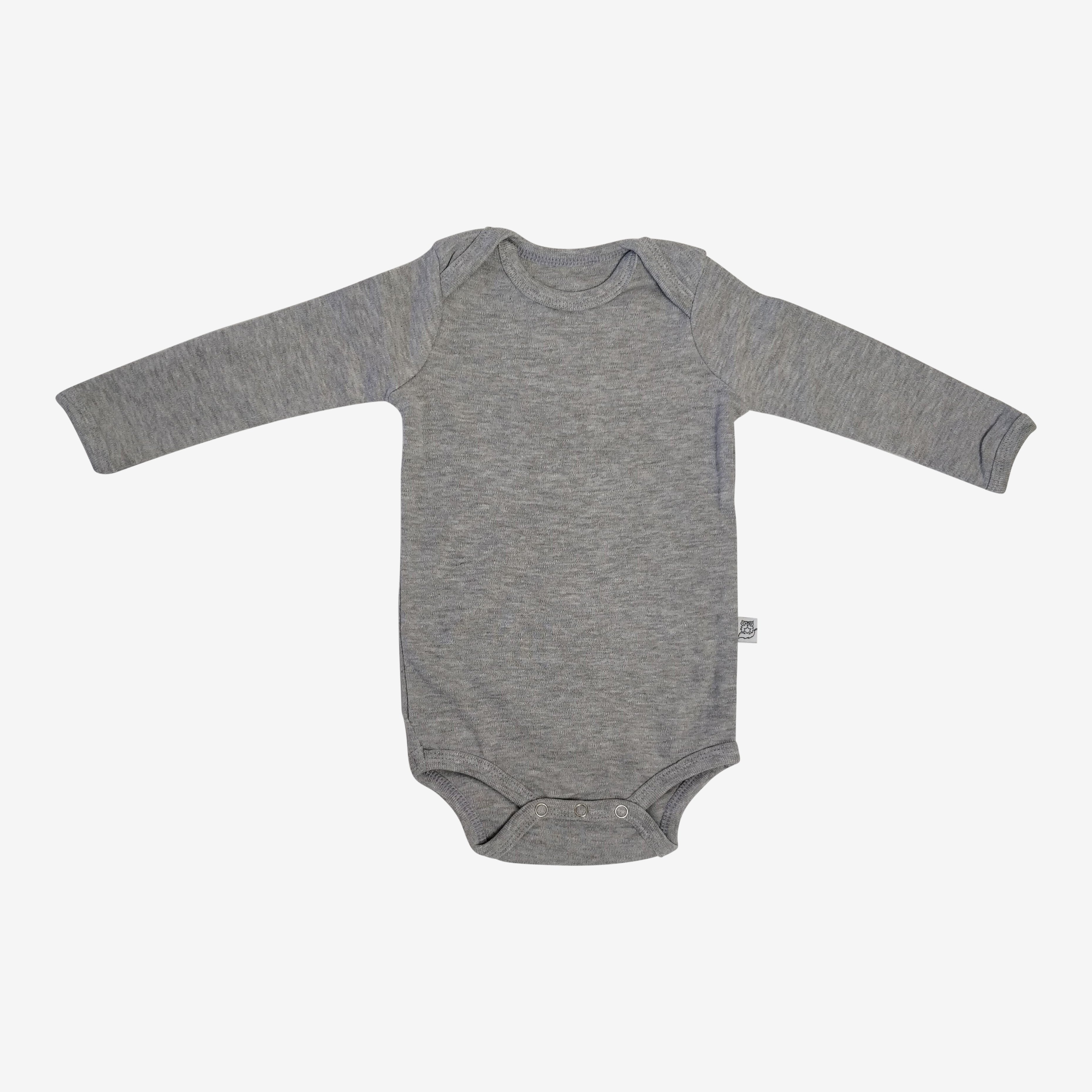 MamaMilla body met lange mouwen - Grijs - Body - MamaMilla
