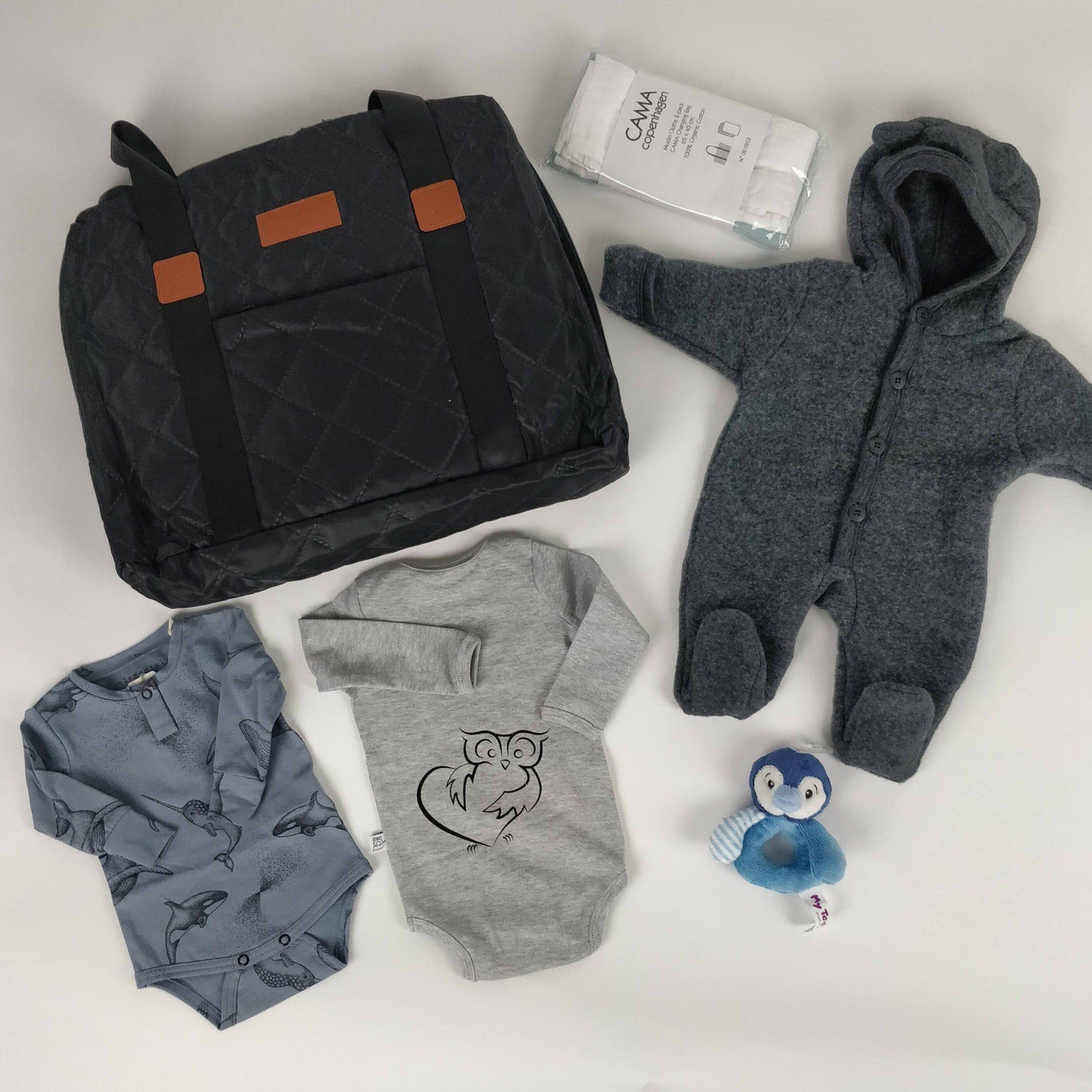MamaMilla body met lange mouwen - Grijs - Body - MamaMilla