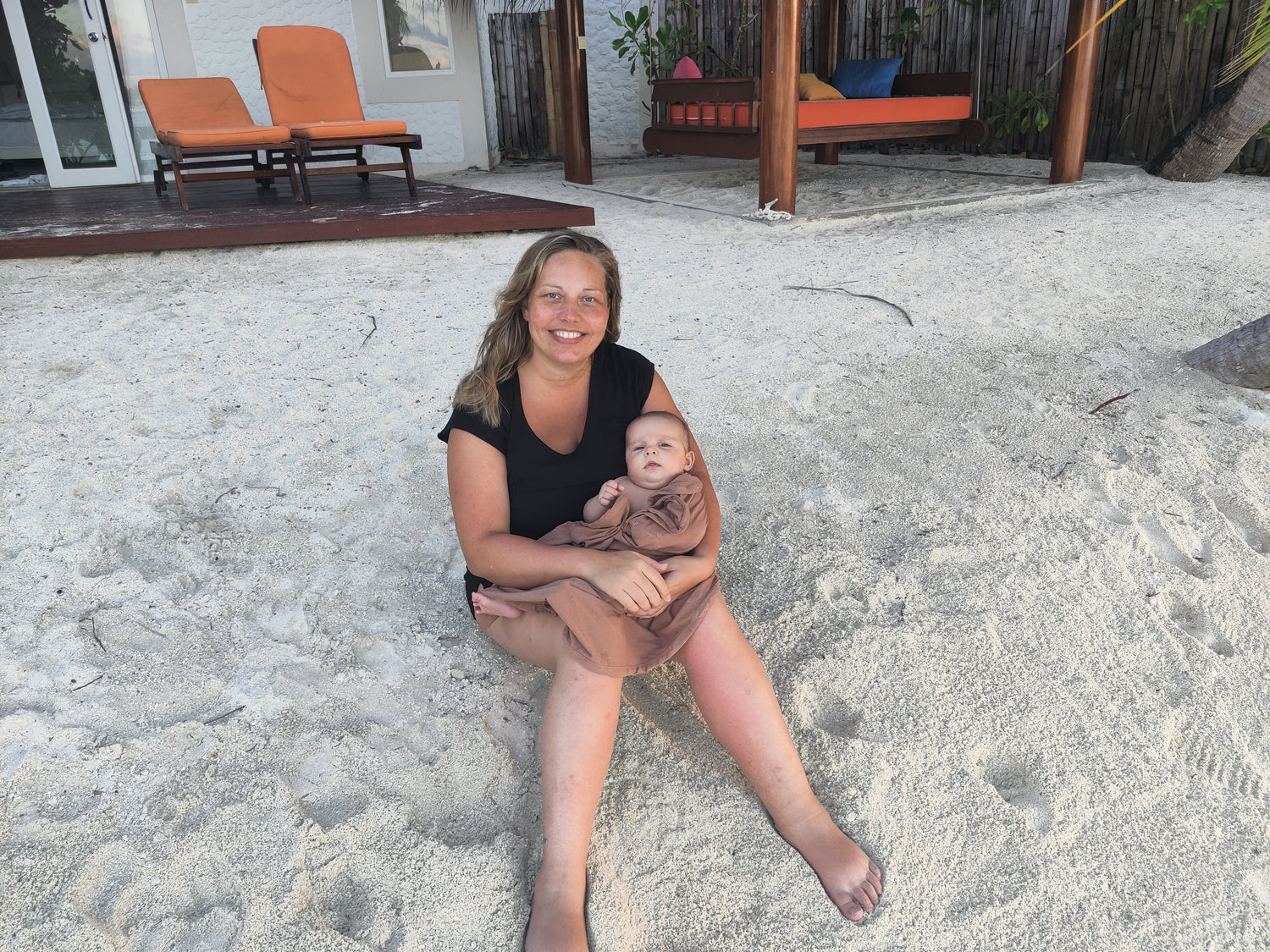 Cloby UV-deken met UPF 50+ - Sandy Beach - UV-deken - MamaMilla