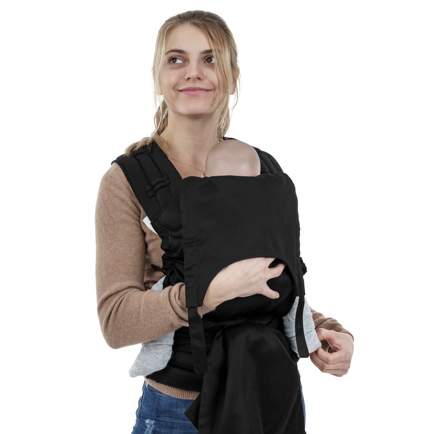 Fidella Fly Tai Draagzak - Chevron/Zwart - Baby - draagzak - MamaMilla