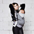 Love radius drager - Hoodie drager - Donkergrijs/Flanel Grijs - Drager - MamaMilla