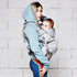 Love radius drager - Hoodie drager - Lichtgrijs/Atletisch Grijs - drager - MamaMilla