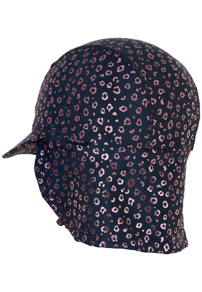 Mikk-line zwemzonnehoed met schaduw en nekschaduw - Blue Nights - Zonnehoed - MamaMilla
