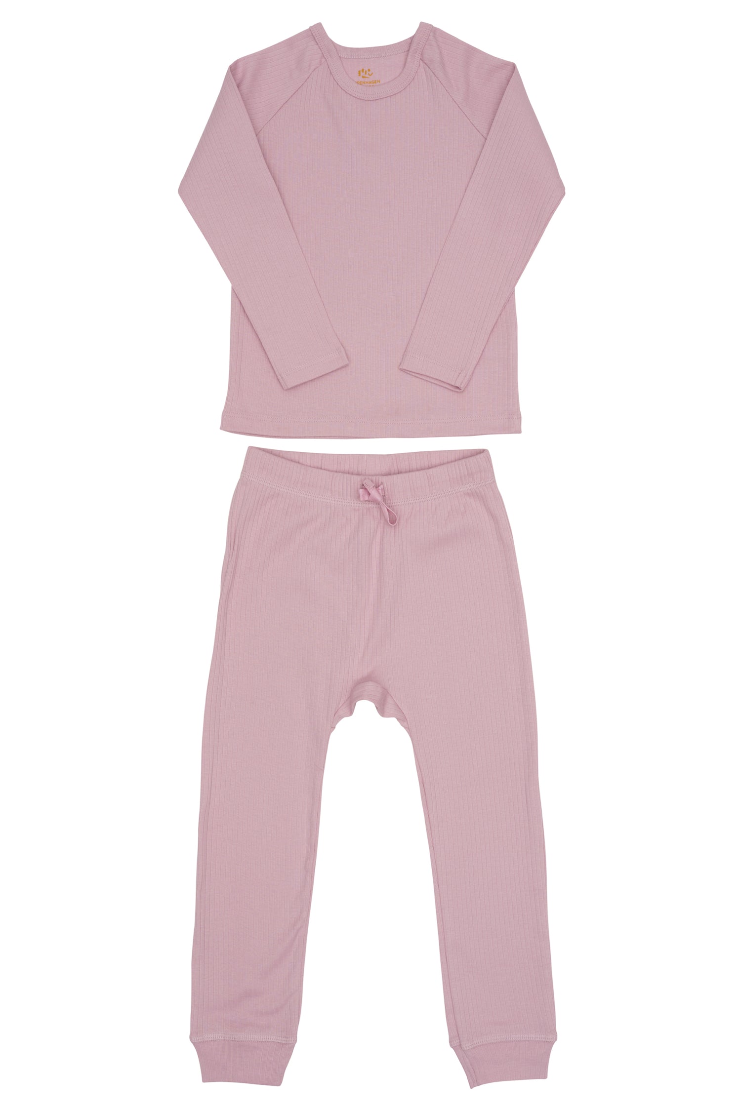 Copenhagen Colors 2-delige nachtkleding in ribstof - Lavendel - Onesie - MamaMilla